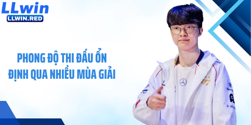 Phong độ thi đấu ổn định qua nhiều mùa giải